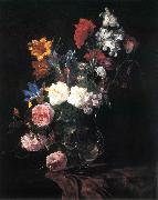 FYT, Jan Vase of Flowers dg Sweden oil painting artist
